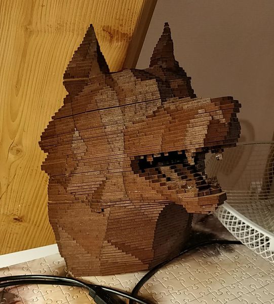 Fichier:Loup 3D la decoupeuse laser xsxqxqx.jpg